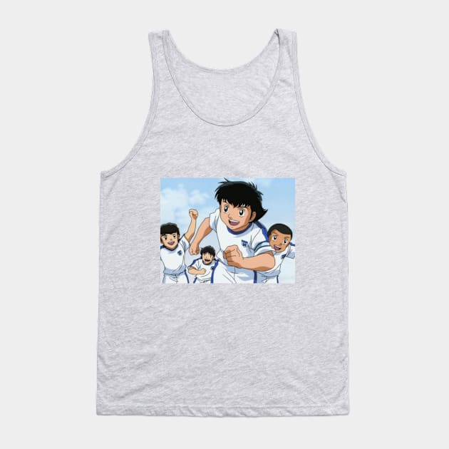 Captain tsubasa Tank Top by Carlitozway